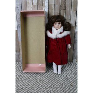 Bradley Doll - Porcelain head, hands, and feet - Wavy Hair